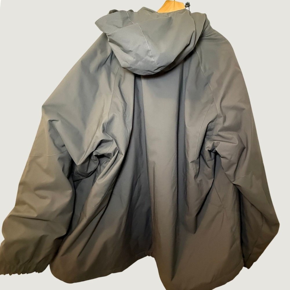 Free Country Mens 3XL Gray Hooded Softshell Fleece Lined Winter Jacket Coat - Picture 4 of 4